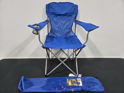 Ozark Trail Foldable Mesh Chair w/ Carry Bag (225 LB Capacity)