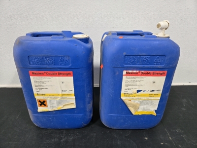 (2) Large Liquid Containers (Empty) w/ (1) Spout Lid