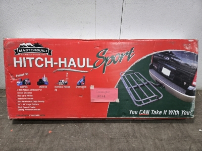 Masterbuilt Hitch-Haul Sport Carrier Rack 20" x 48" Cargo Platform *New In Box* (For 2" Receiver Hitch)