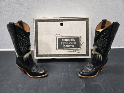 Capezio Women's Designer Boots Size 6&frac12; Western Style & Come in Original Box