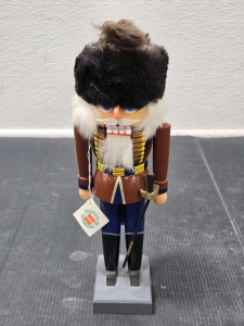 Authentic Handmade Wood Nutcracker Collectable (Made in Germany) 11", Made by Expertic in Erzgebirge Region