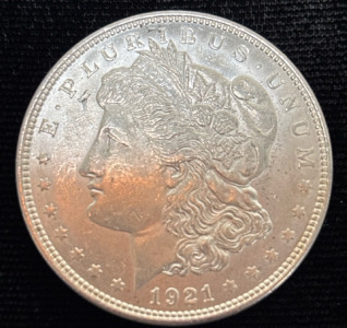 1921 Morgan Silver Dollar