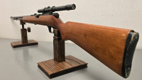 J. Stevens Springfield Model 87A .22S/L/LR Semi Automatic Rifle With Small Caliber Tube Scope-- NVSN - 5