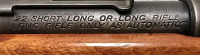 J. Stevens Springfield Model 87A .22S/L/LR Semi Automatic Rifle With Small Caliber Tube Scope-- NVSN - 8