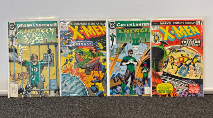 Collectable X-Men and DC Comic Books