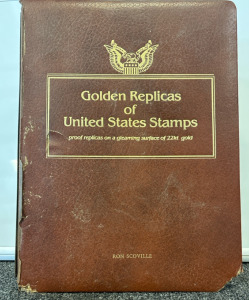 Golden Replicas Binder Including 22kt Gold Stamps