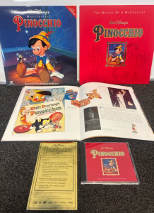 &ldquo;Pinocchio&rdquo; Deluxe Cav Laserdisc Edition Records, Including Storybook And More