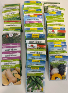 (57) Variety Of Seed Packets