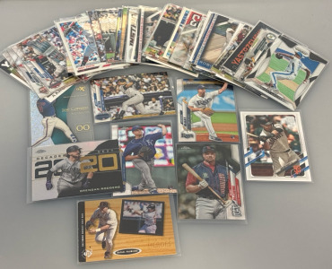 Variety Of Baseball Collectible Sporting Cards
