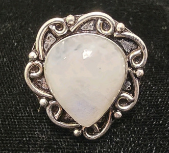 Moonstone Gemstone Ring- Size 8.5