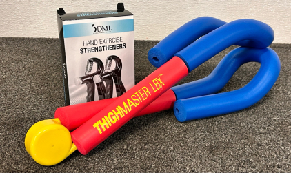 Thighmaster LBX And DMI Hand Exercise Strengtheners