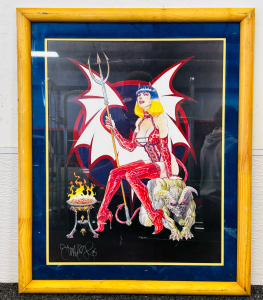 Framed Print "Faust' Claire" By Tim Vigil (1995)