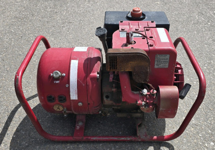 Tecumseh Engines Cast Iron Sleeve Generator - Has Compression