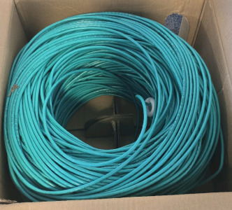 Stern Category-5E 4-Pair UTP UL Bulk Cable - Green