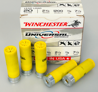 Box Of Winchester 20 Ga. 2-3/4" ShotShells
