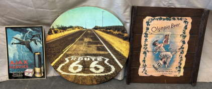 (3) Antique Pieces of Wall Decor