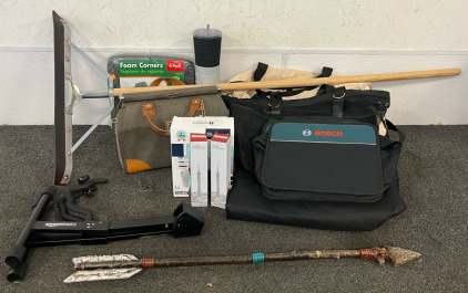 Explore Land Dog Crate Cover, JM New York Bag & Other Bags, Guitar Stand & More