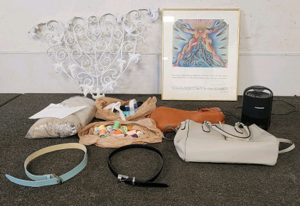 Wall Art, Waterproof Dining Chair Cover, Purses, Belts, Sewing Supplies, And More!