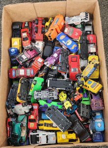 Box of Hot Wheels!