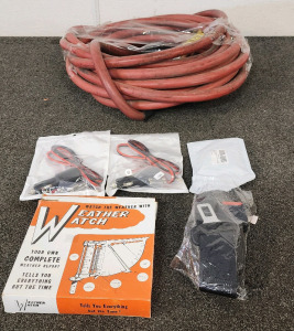 Vintage Weather Watch, Air Hose, Bucket Of Bolts, And More!