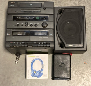 Speaker, New Headphones, Internet, & Audio System