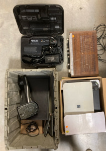 Computer, Printer, Camera, & Stereo