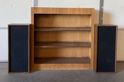 Shelves & (2) Speakers