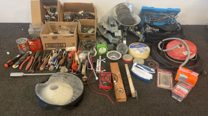 Tools Including Stock Tank Deicer, Snow Cables, Heat Lamps, Construction Tools, Hand Tools & More