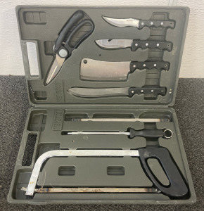 Meyerco Feild Dressing / Hunting / Butchering Knives & Tool Set