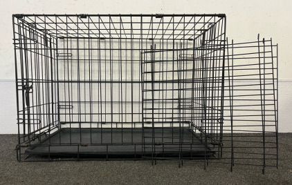Black Pet Crate