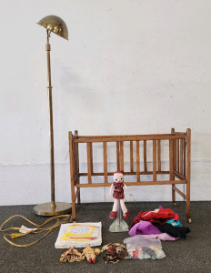 Vintage Handmade Dolls, Iron On Transfers, A Lampa And More.
