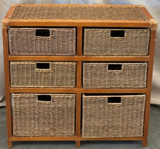 6-Basket Nightstand