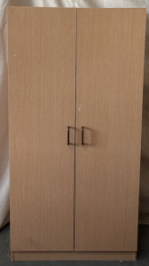 Modern Wood Cabinet w/ Shelves