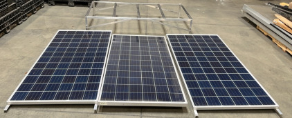 (3) Q-Cells Brand Solar Panels W/ Frames (2) Simpliphi 48v Batteries (1) MidNite Charge Controller & More