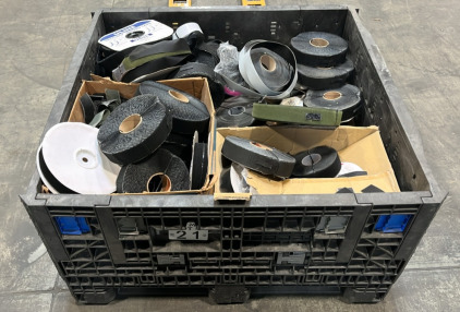 Bin Full Of Velcro Loops