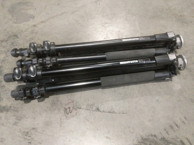 2) Manfrotto Tripods #055XB