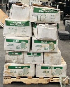 (18) Boxes of 1,000 Uline Strap Guards