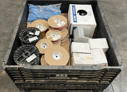 Large Assortment of ULINE Terry Towels, Heatshrink Tubing, & Multicouplers