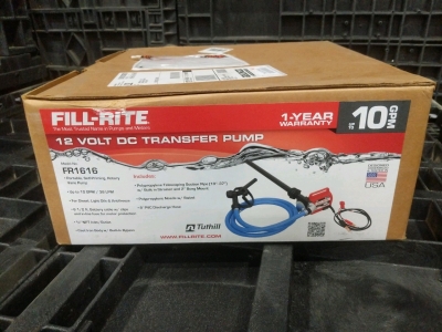 Tuthill Fill-Rite 12vDC Transfer Pump 10gpm #FR1616