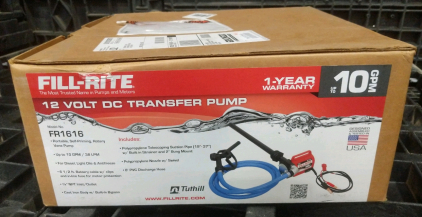 Tuthill Fill-Rite 12vDC Transfer Pump 10gpm #FR1616