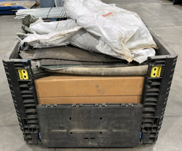 A Large Assortment of Sandbags, Mats, Rope & More