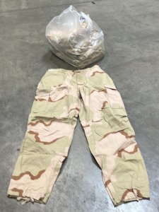 (10) Pairs of Medium Tri Color Dessert Camo Pants