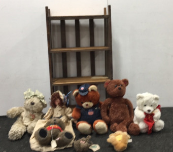 (8) Antique Stuffed Toys