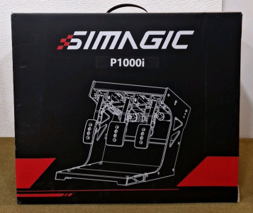 (1) SIMAGIC P100i Moduar Pedal Set