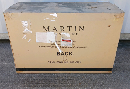 (1) Martin Furniture Heritage RHF L-Desk Return - Model COIMHE664R - See Lot 8034A