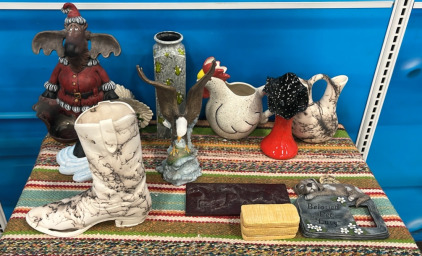 Assortment of Finished Ceramic Items