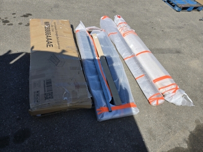 Hydraulic Storage Queen Size Bed Frame - Gray - WF288664AAE (Sold As Is - Some Parts May Be Missing)