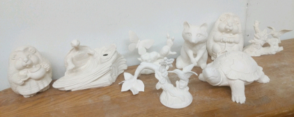 Ceramics! Assorted Unpainted Fired Medium Sized Ceramics