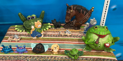 Assortment of Finished Ceramic Pieces