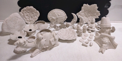 Box Full of Assorted Ceramic Figurines!
